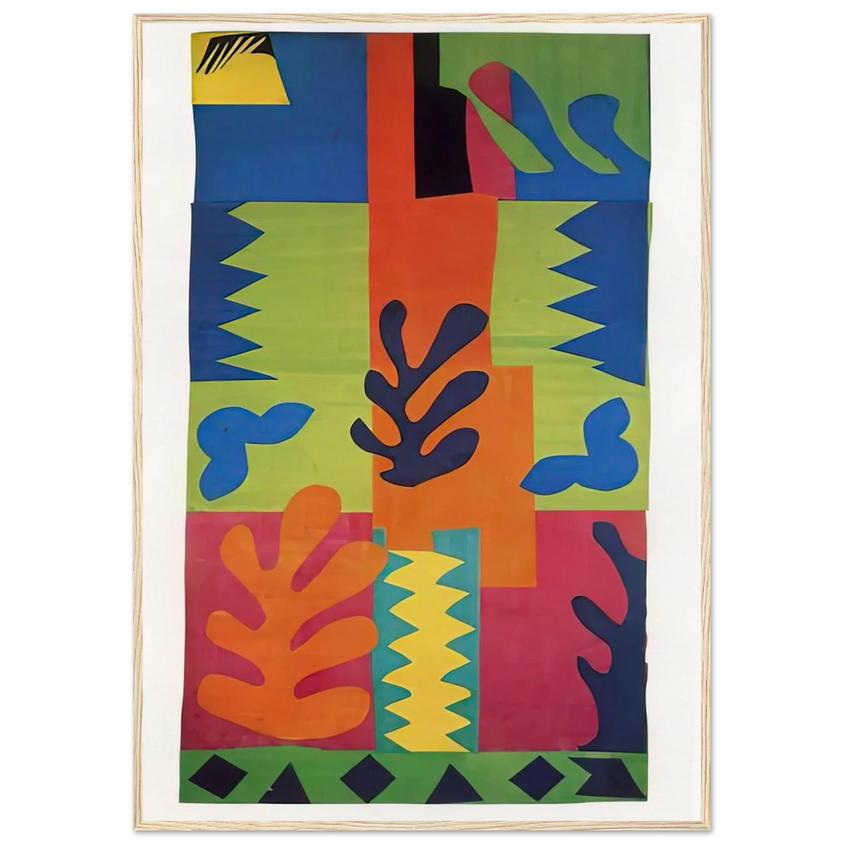 NOT IDENTIFIED 4 Framed Poster | Henri Matisse Framed Prints Wall Art | Henri Matisse Print