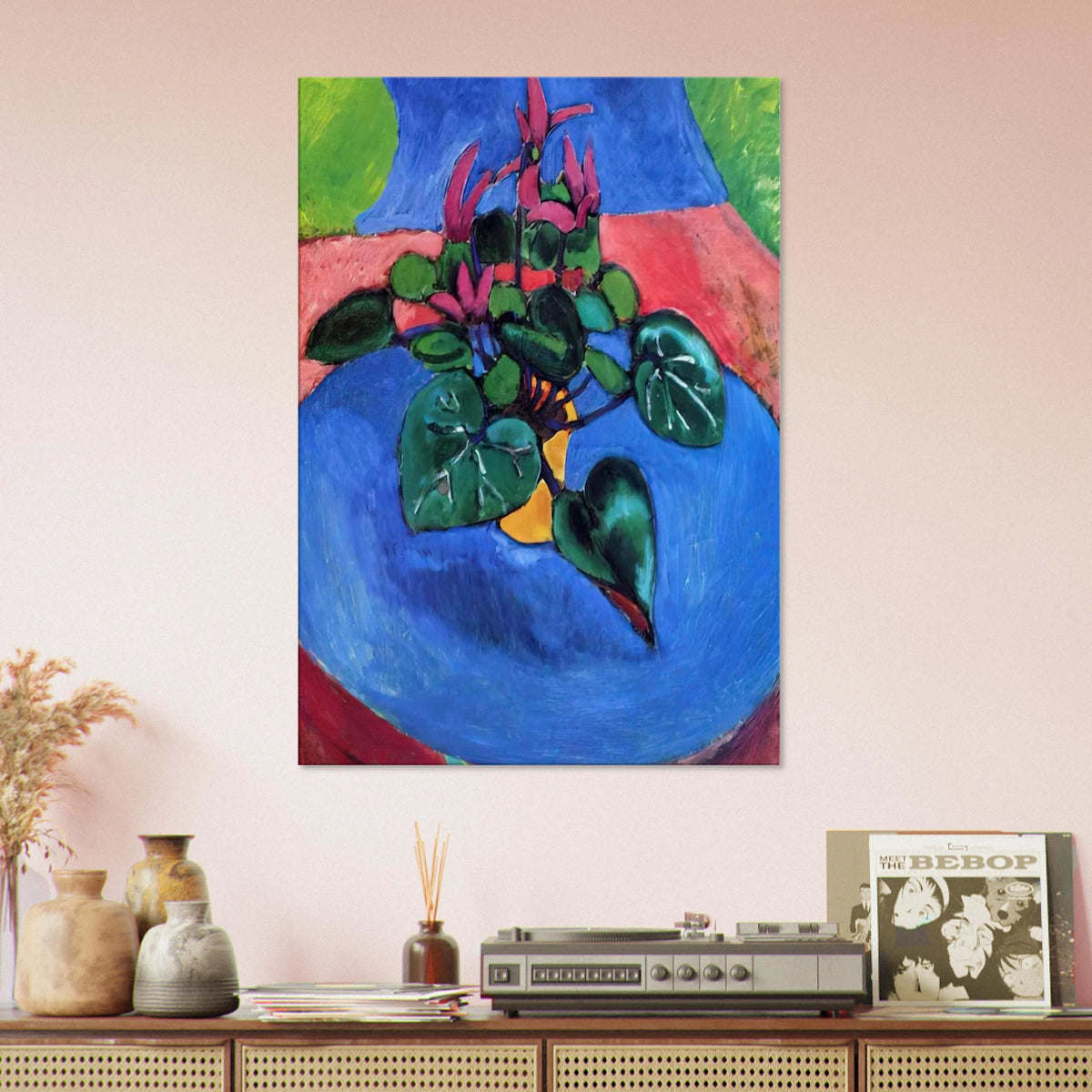 CYCLAMEN POURPRE 1912 Canvas | Henri Matisse Canvas | Henri Matisse Print