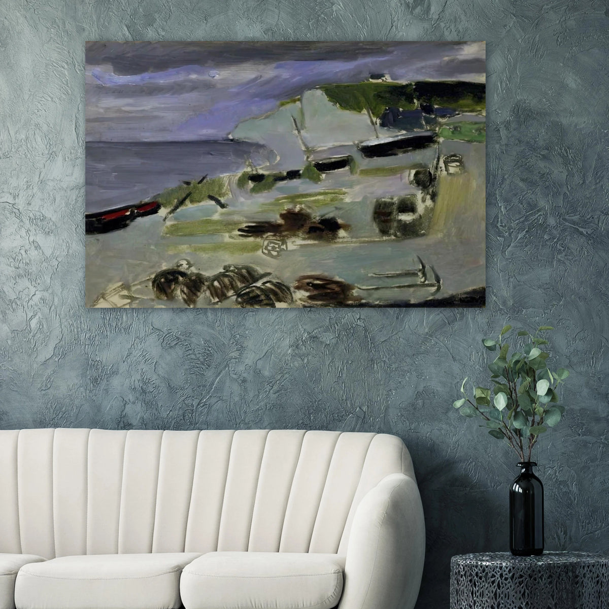 BOATS ON THE BEACH ETRETAT 1920 Poster | Henri Matisse Poster | Henri Matisse Print