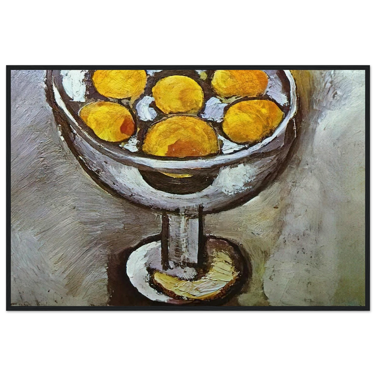 A VASE WITH ORANGES Framed Poster | Henri Matisse Framed Prints Wall Art | Henri Matisse Print