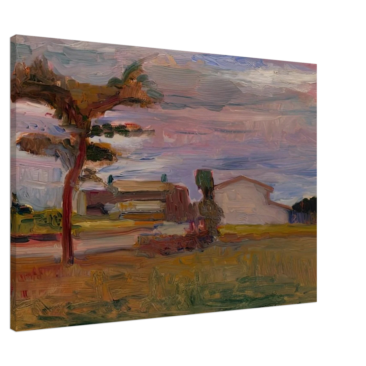 CORSICAN LANDSCAPE 1898 Canvas | Henri Matisse Canvas | Henri Matisse Print