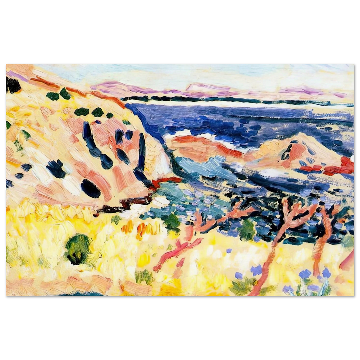 SEASCAPE 1905 Poster | Henri Matisse Poster | Henri Matisse Print