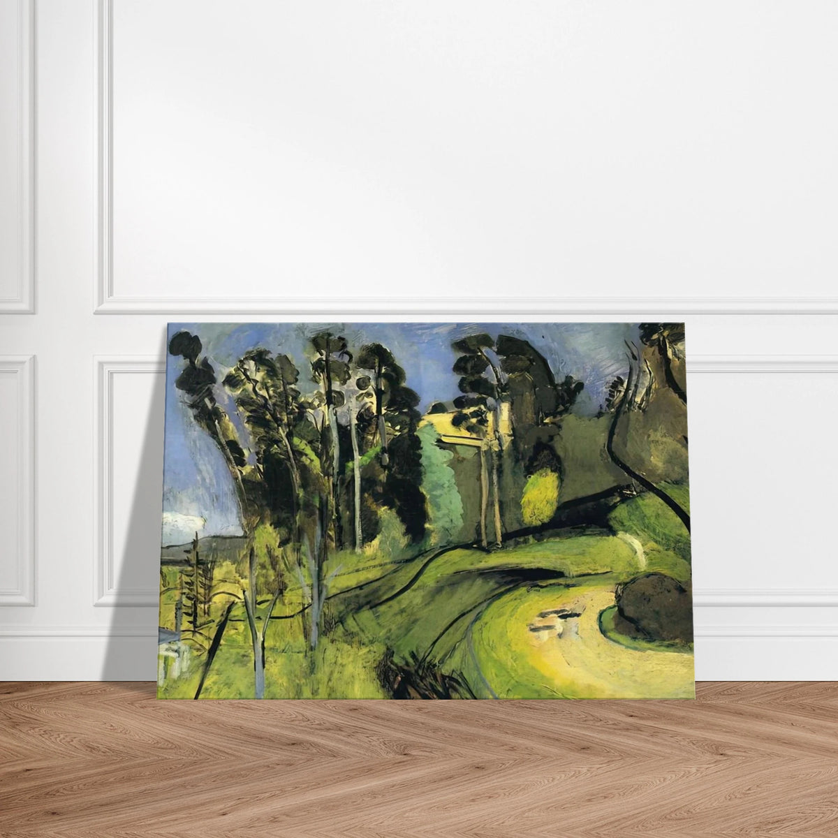 MONTALBAN LANDSCAPE 1918 Canvas | Henri Matisse Canvas | Henri Matisse Print