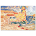 VIEW OF COLLIOURE WITH CHURCH 1905 Poster | Henri Matisse Poster | Henri Matisse Print