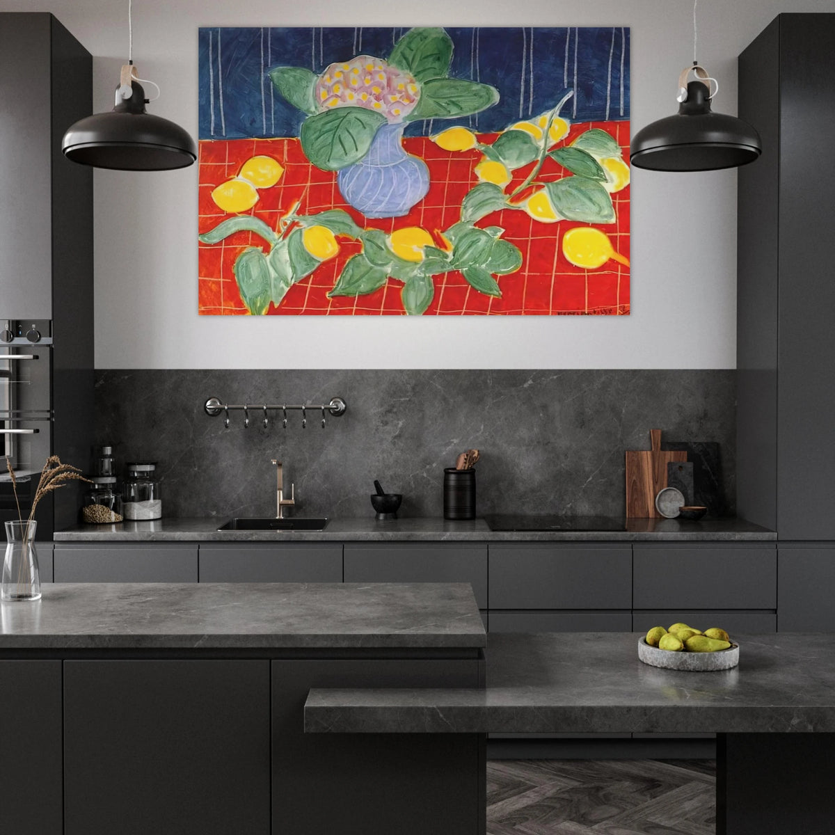 LEMONS AND SAXIFRAGES 1943 Poster | Henri Matisse Poster | Henri Matisse Print