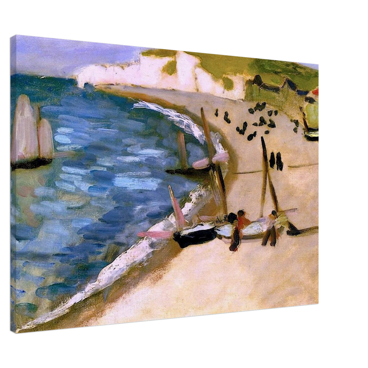 AHT AMONT CLIFFS AT ETRETAT 1921 Canvas | Henri Matisse Canvas | Henri Matisse Print