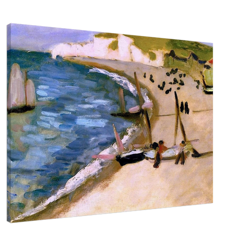 AHT AMONT CLIFFS AT ETRETAT 1921 Canvas | Henri Matisse Canvas | Henri Matisse Print