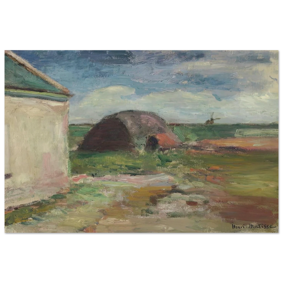 PAYSAGE DE BRETAGNE 1896 Poster | Henri Matisse Poster | Henri Matisse Print