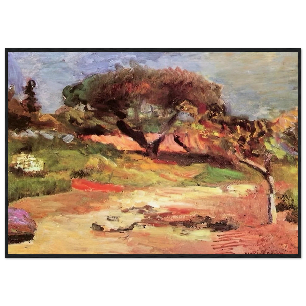 CORSICAN LANDSCAPE 1898 0 Framed Poster | Henri Matisse Framed Prints Wall Art | Henri Matisse Print