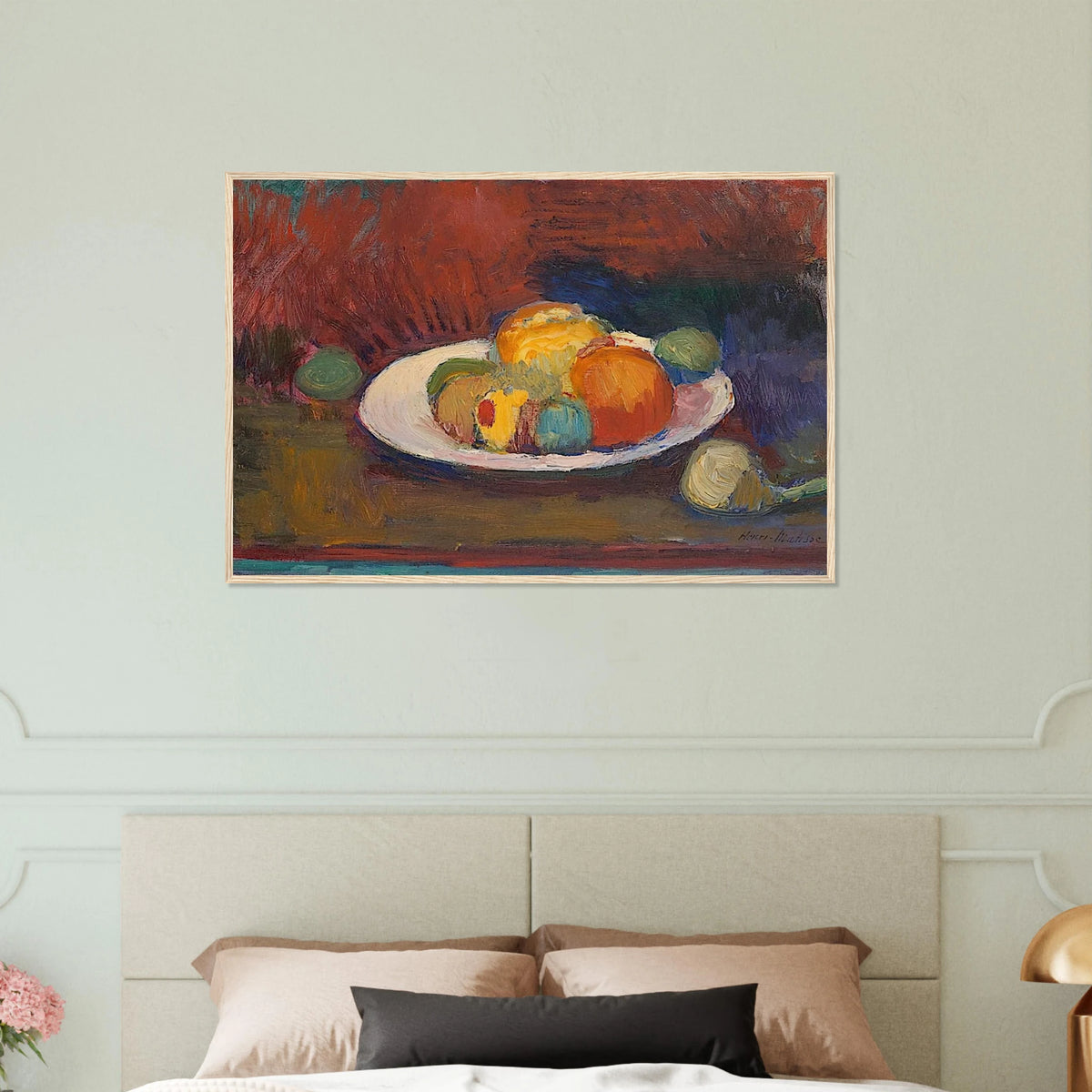 ASSIETTE DE FRUITS FRUIT DISH 1902 Framed Poster | Henri Matisse Framed Prints Wall Art | Henri Matisse Print