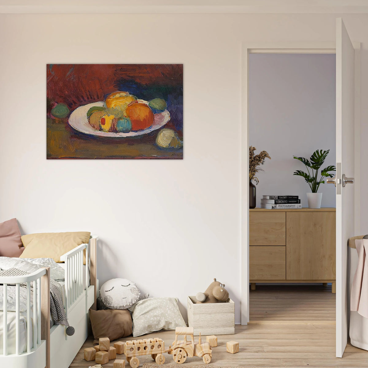 ASSIETTE DE FRUITS FRUIT DISH 1902 Canvas | Henri Matisse Canvas | Henri Matisse Print