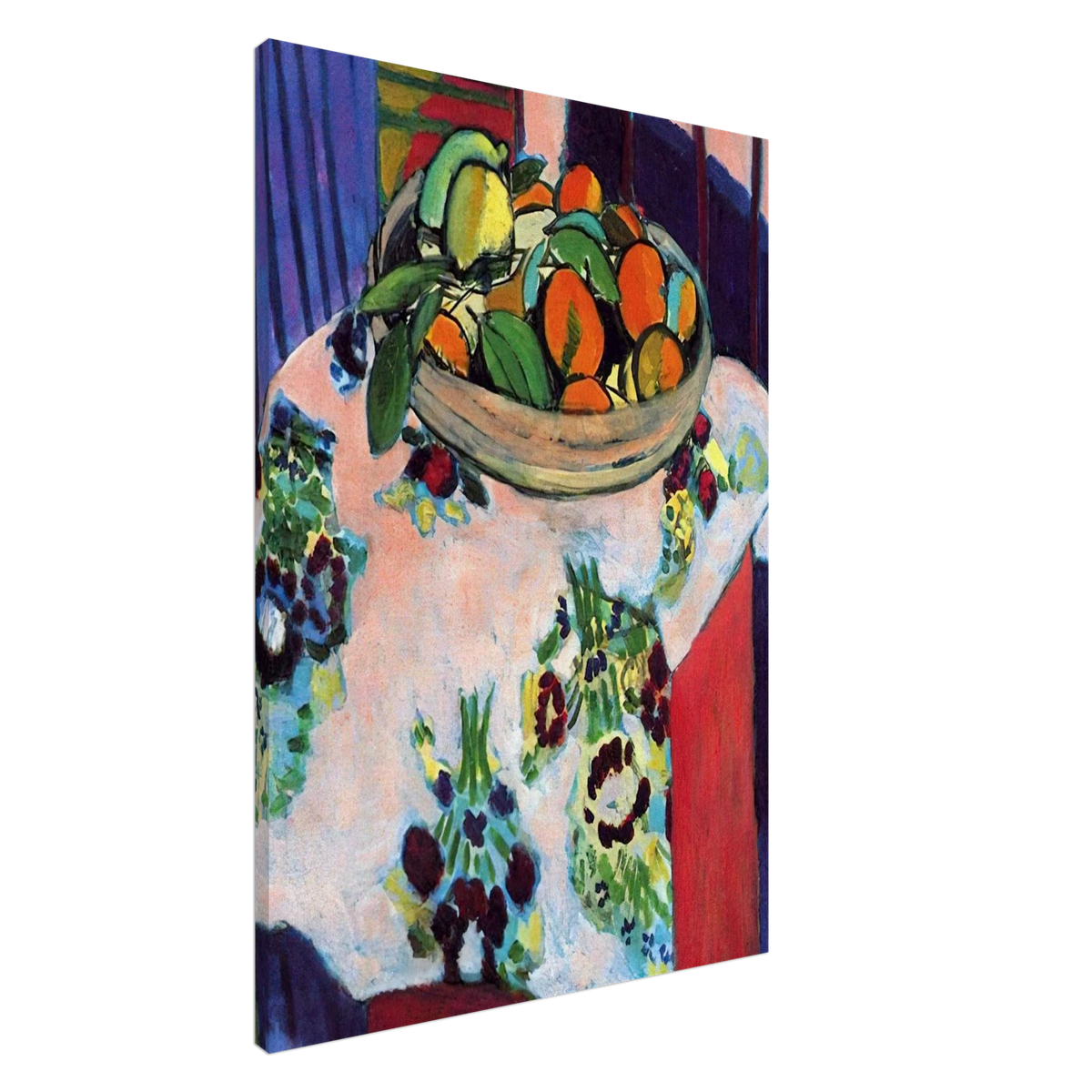 BASKET WITH ORANGES 1913 Canvas | Henri Matisse Canvas | Henri Matisse Print