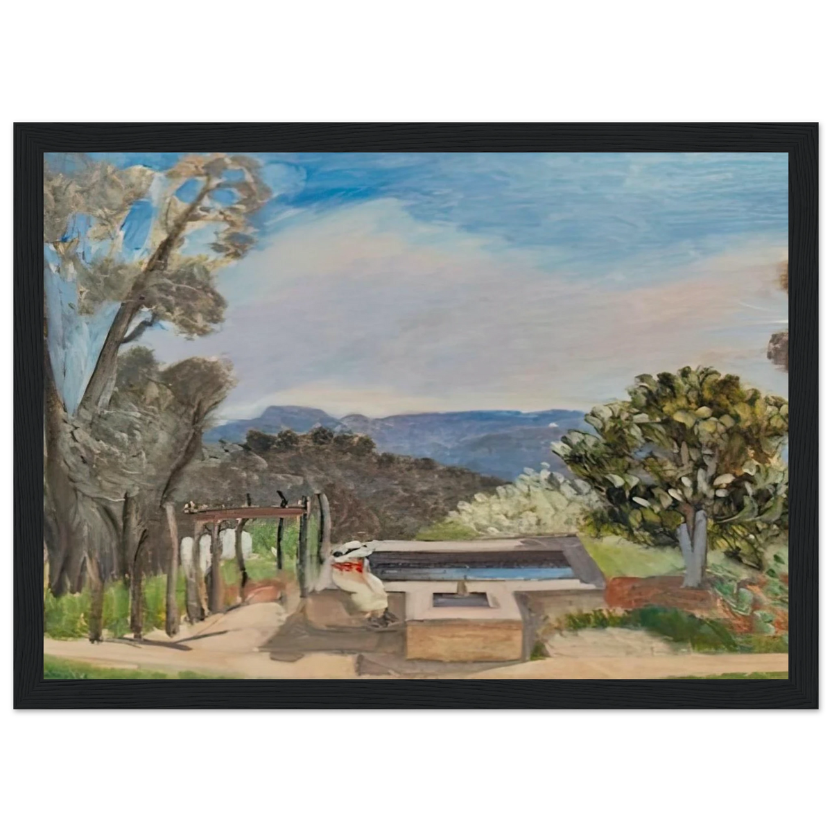 LE VIVIER PAYSAGE DE PROVENCE 1923 Framed Poster | Henri Matisse Framed Prints Wall Art | Henri Matisse Print