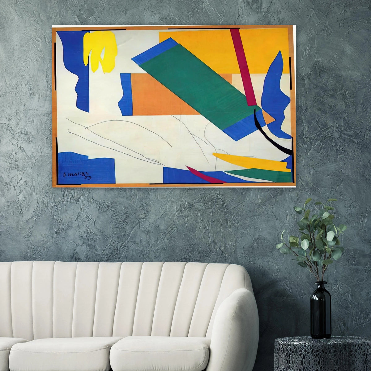MEMORY OF OCEANIA Poster | Henri Matisse Poster | Henri Matisse Print