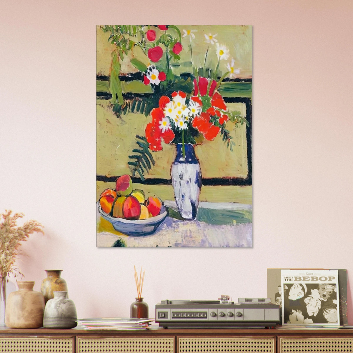 FLOWERS AND FRUIT 1909 Canvas | Henri Matisse Canvas | Henri Matisse Print