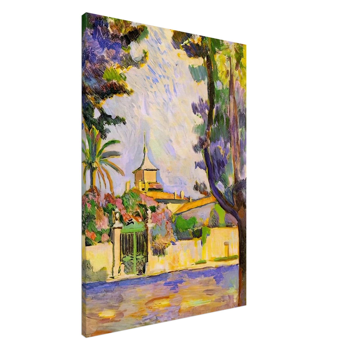 PLACE DES LICES ST TROPEZ 1904 Canvas | Henri Matisse Canvas | Henri Matisse Print