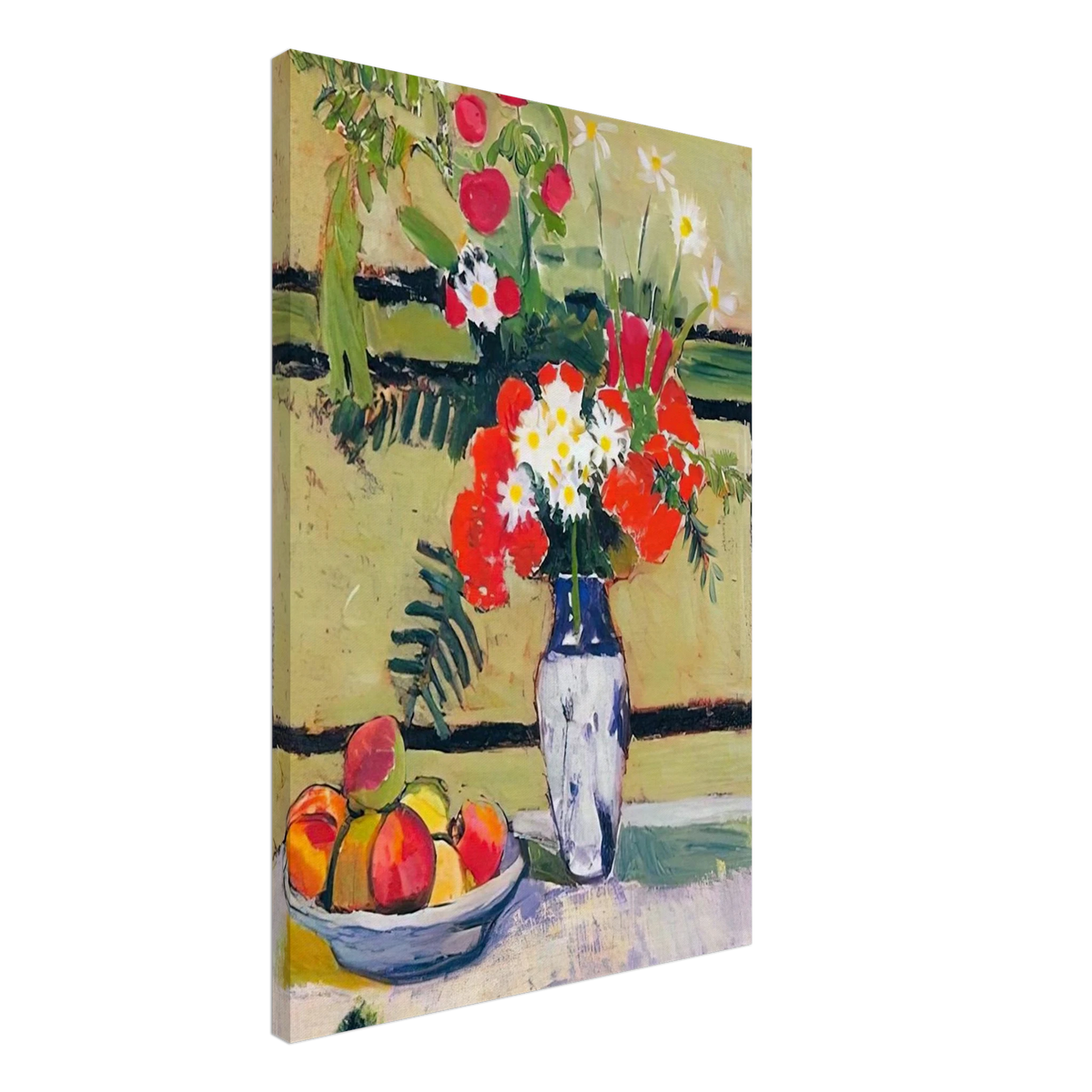 FLOWERS AND FRUIT 1909 Canvas | Henri Matisse Canvas | Henri Matisse Print