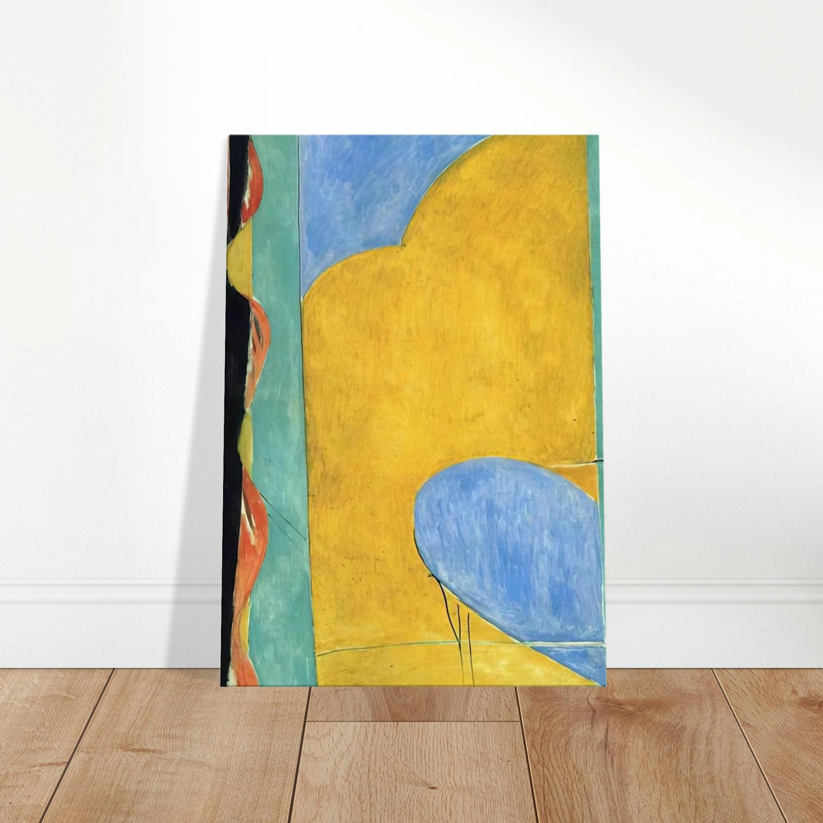 THE YELLOW CURTAIN Canvas | Henri Matisse Canvas | Henri Matisse Print