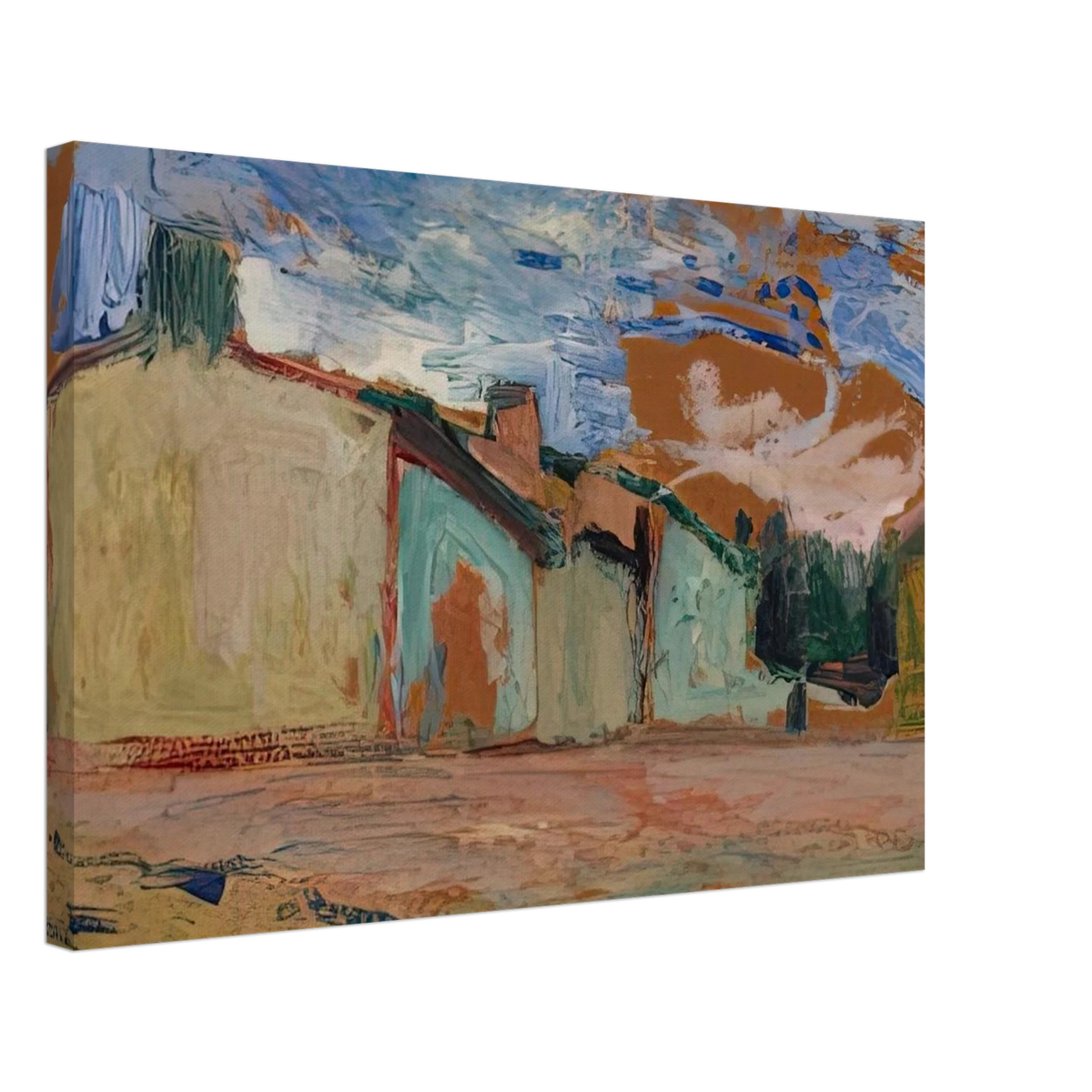 HOUSES FENOUILLET 1898 Canvas | Henri Matisse Canvas | Henri Matisse Print