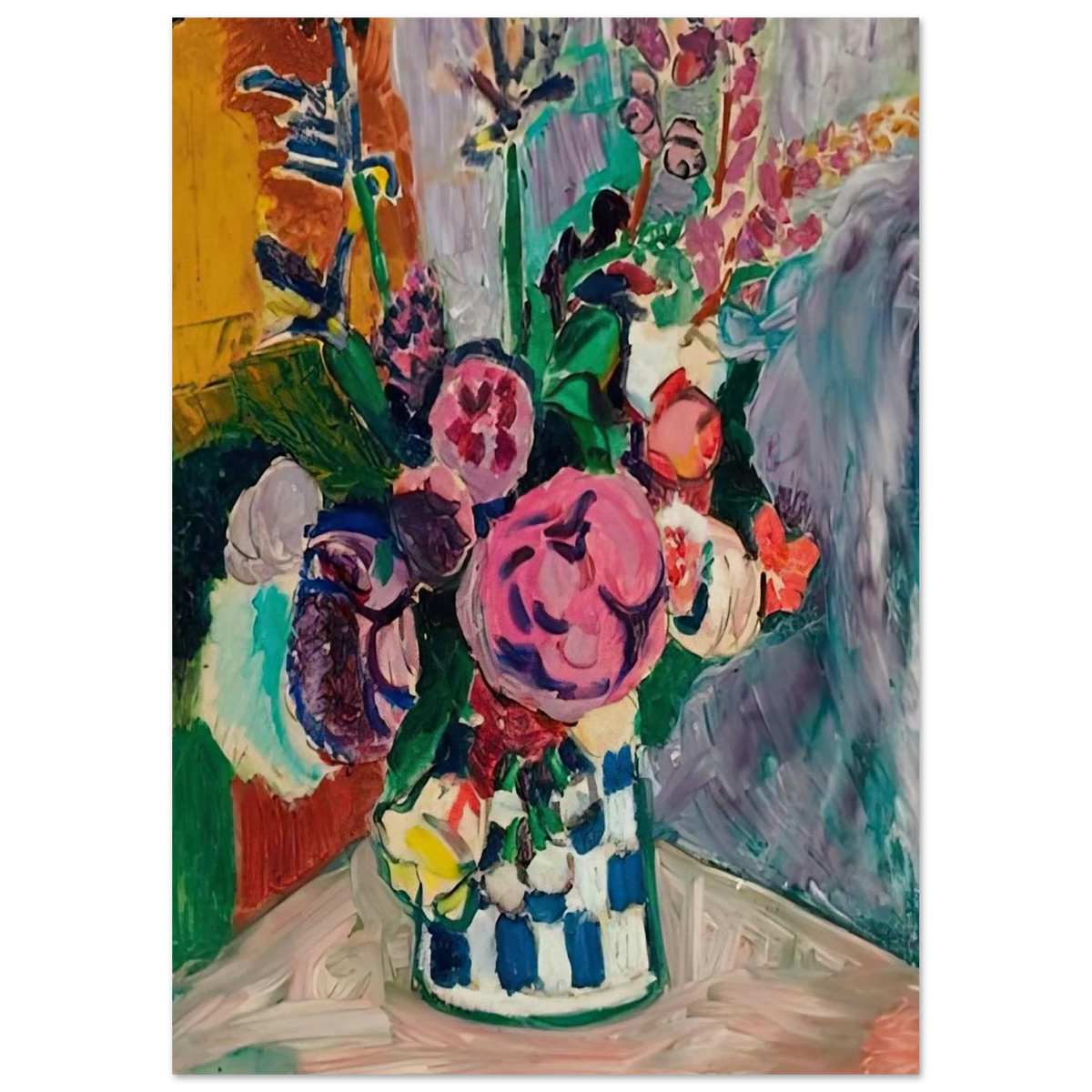 LES PIVOINES 1907 Poster | Henri Matisse Poster | Henri Matisse Print