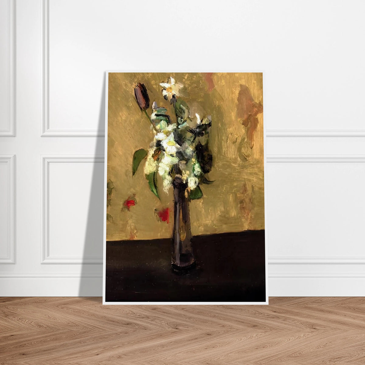 BOUQUET OF FLOWERS IN A CRYSTAL VASE 1902 Framed Poster | Henri Matisse Framed Prints Wall Art | Henri Matisse Print