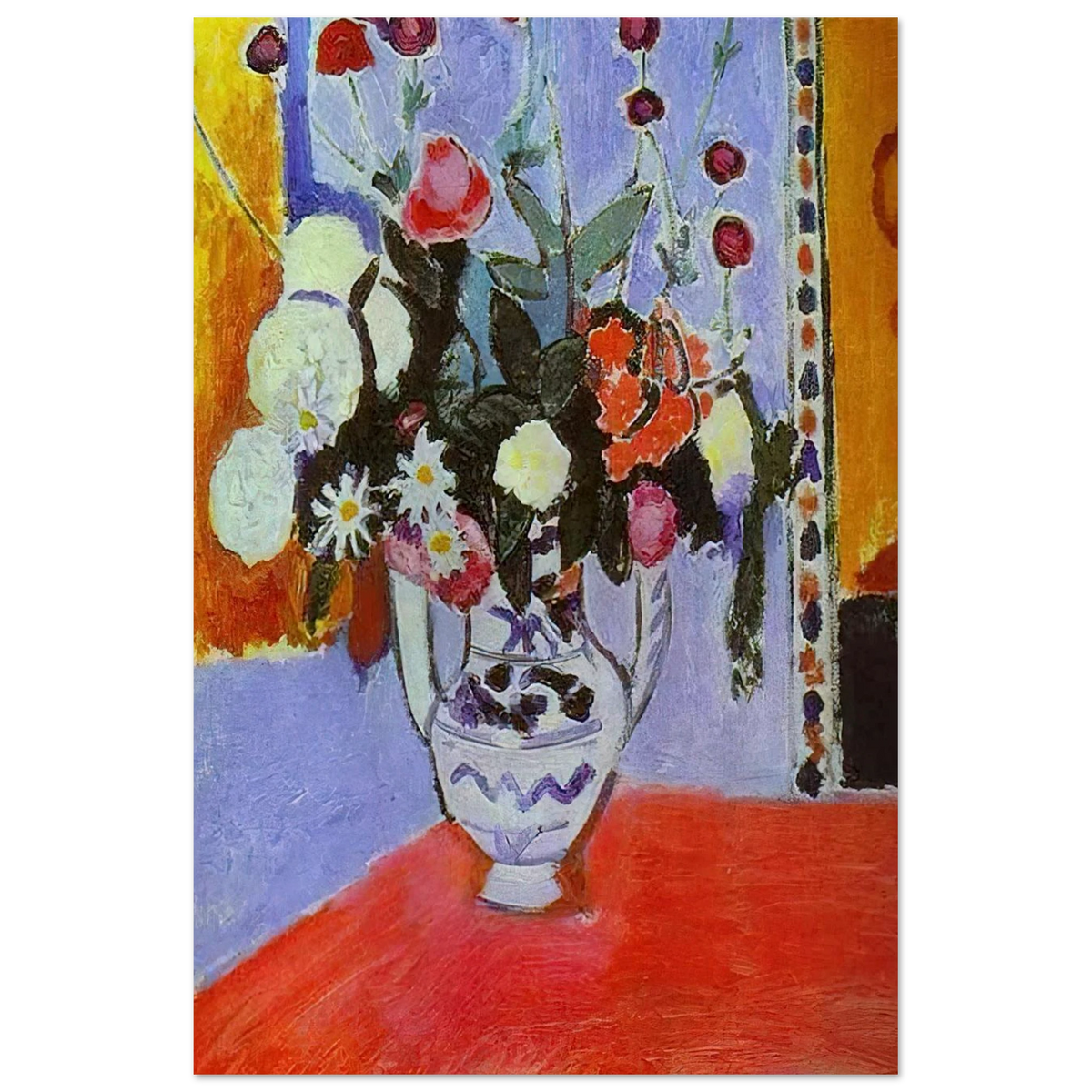 A BUNCH OF FLOWERS 1907 Poster | Henri Matisse Poster | Henri Matisse Print