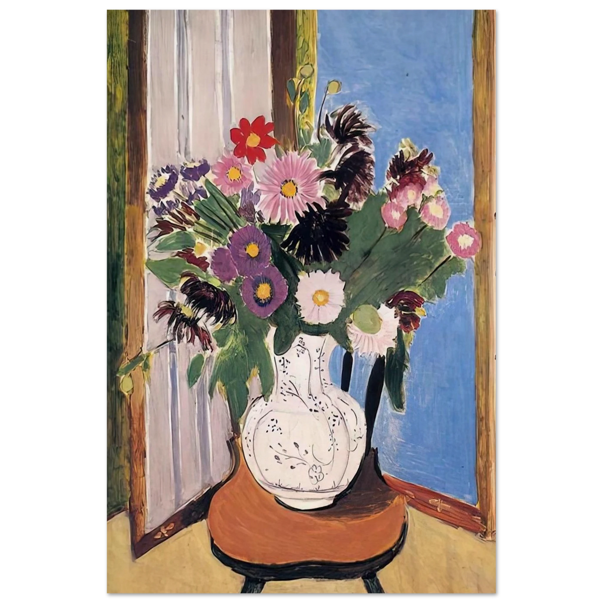 DAISIES 1919 Poster | Henri Matisse Poster | Henri Matisse Print
