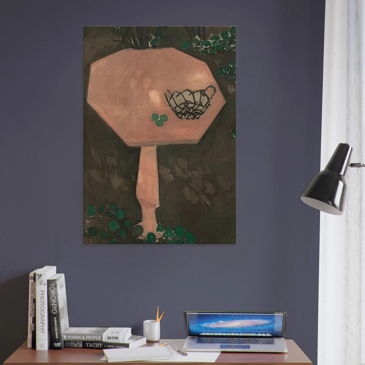 THE ROSE MARBLE TABLE 1917 Canvas | Henri Matisse Canvas | Henri Matisse Print
