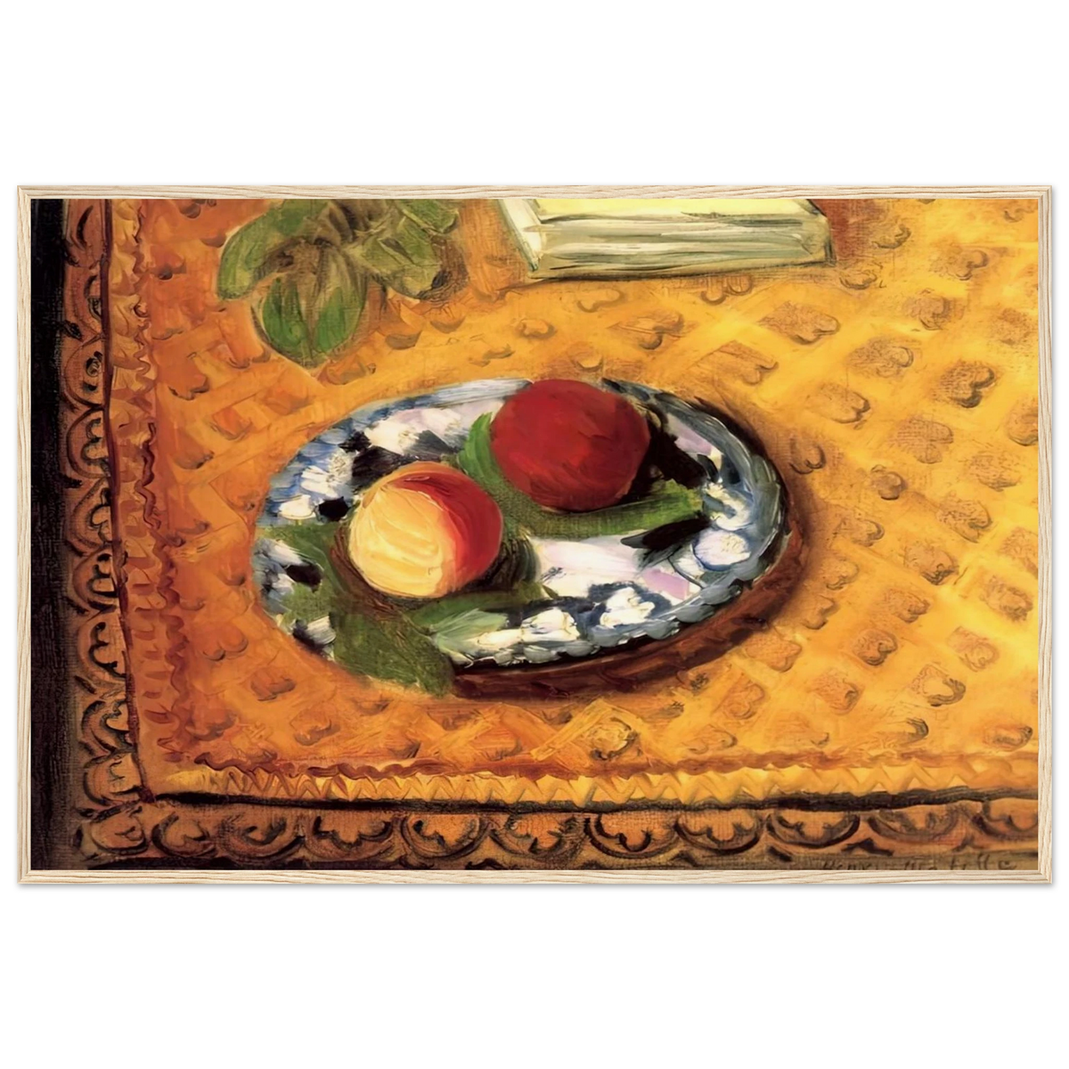 TWO PEACHES 1920 Framed Poster | Henri Matisse Framed Prints Wall Art | Henri Matisse Print