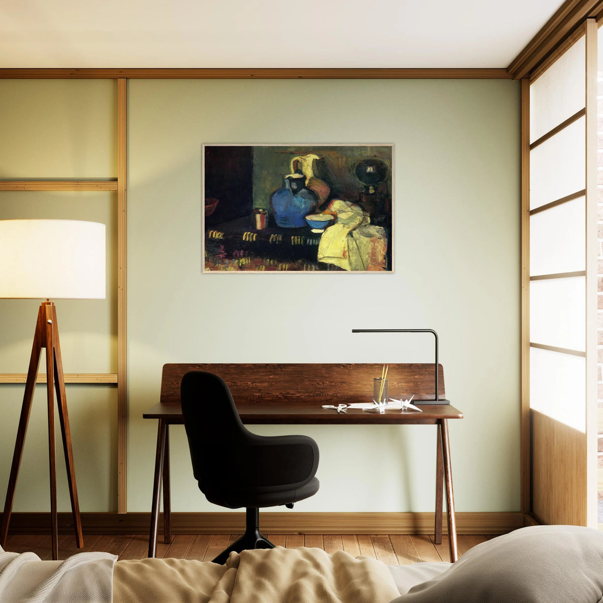 BLUE PITCHER Framed Poster | Henri Matisse Framed Prints Wall Art | Henri Matisse Print