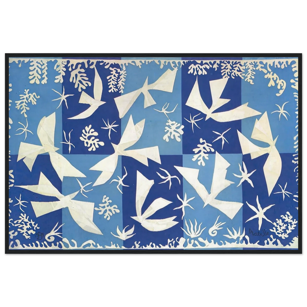 POLYNESIA THE SKY 1946 Framed Poster | Henri Matisse Framed Prints Wall Art | Henri Matisse Print