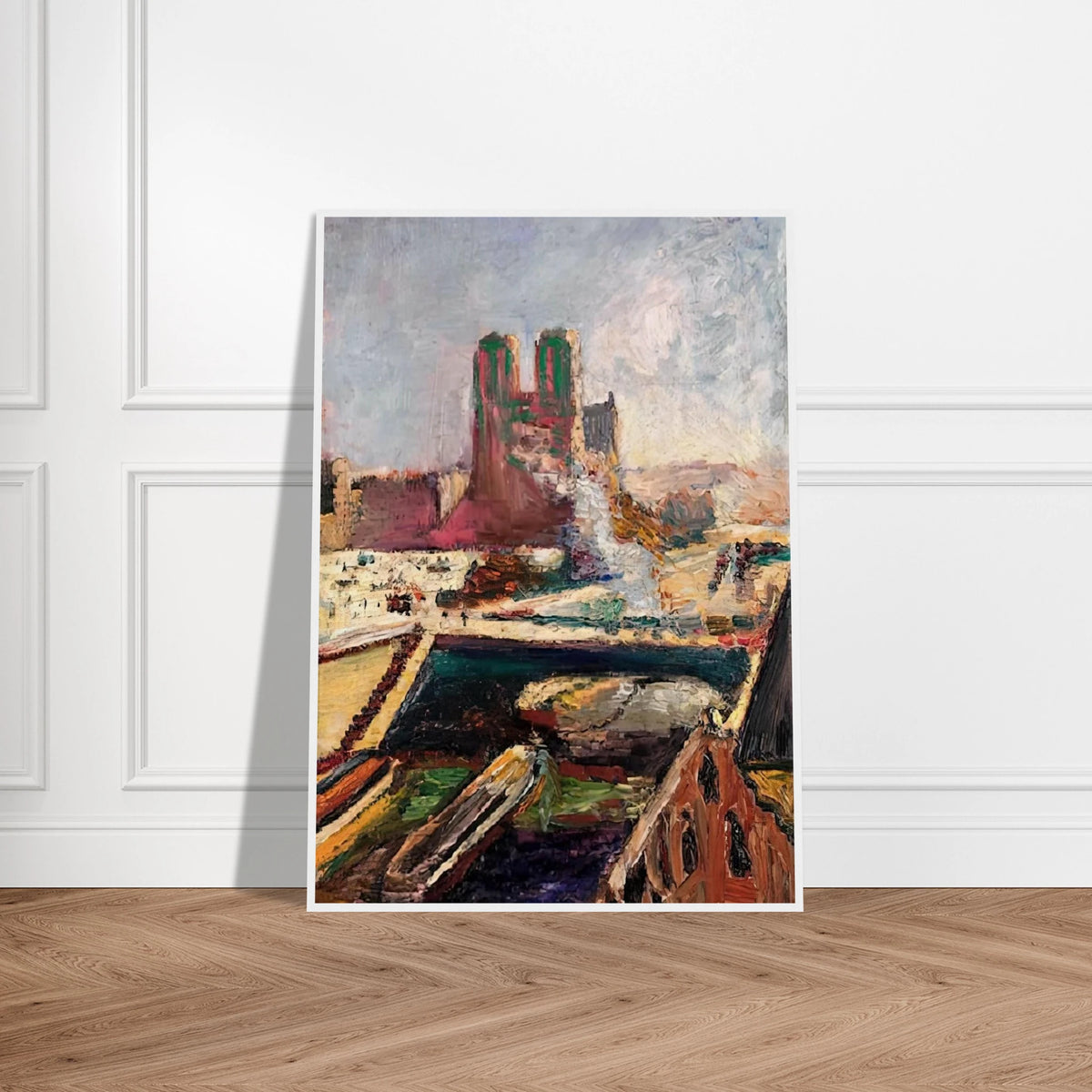 NOTRE DAME 1900 Framed Poster | Henri Matisse Framed Prints Wall Art | Henri Matisse Print