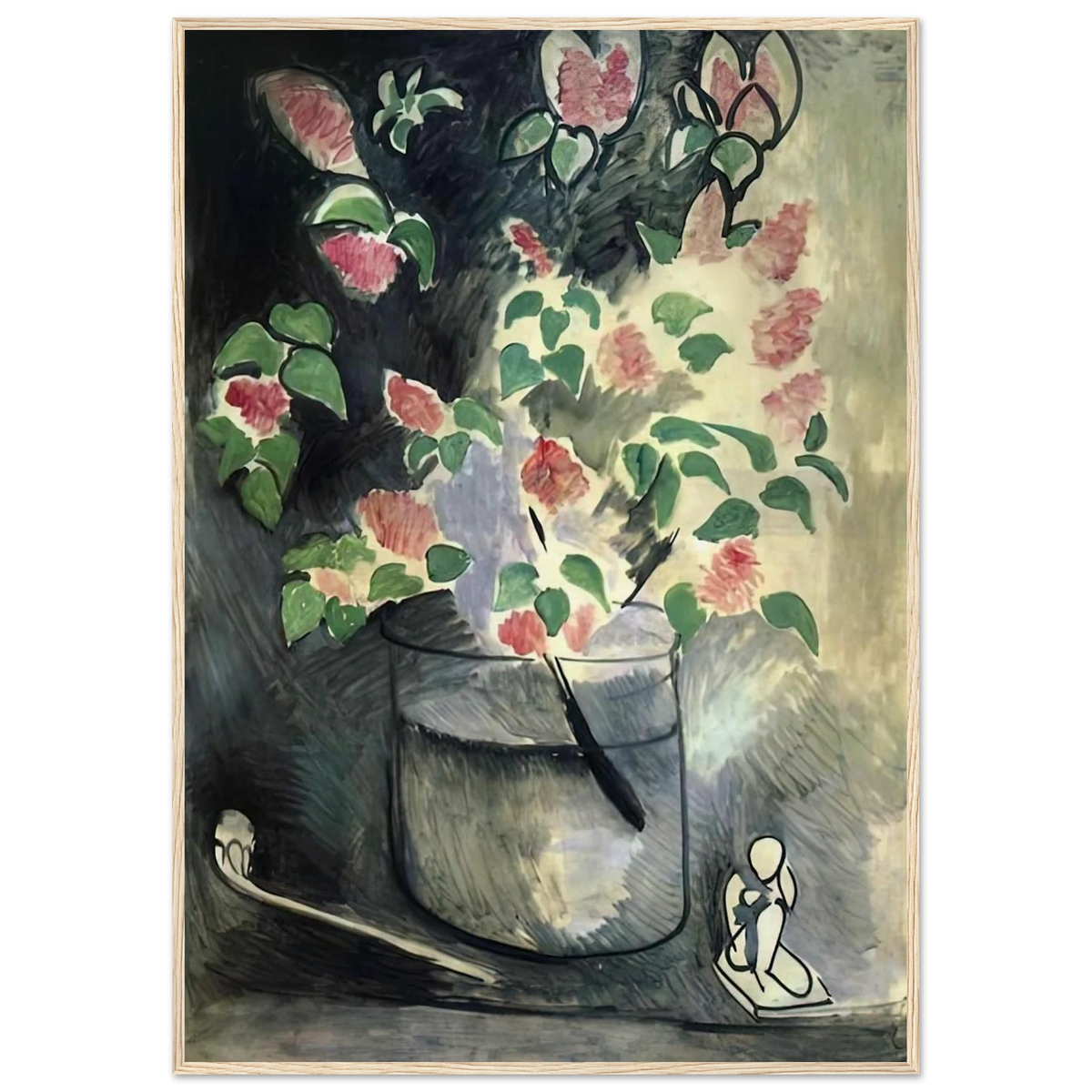 BRANCH OF LILLACS 1914 Framed Poster | Henri Matisse Framed Prints Wall Art | Henri Matisse Print