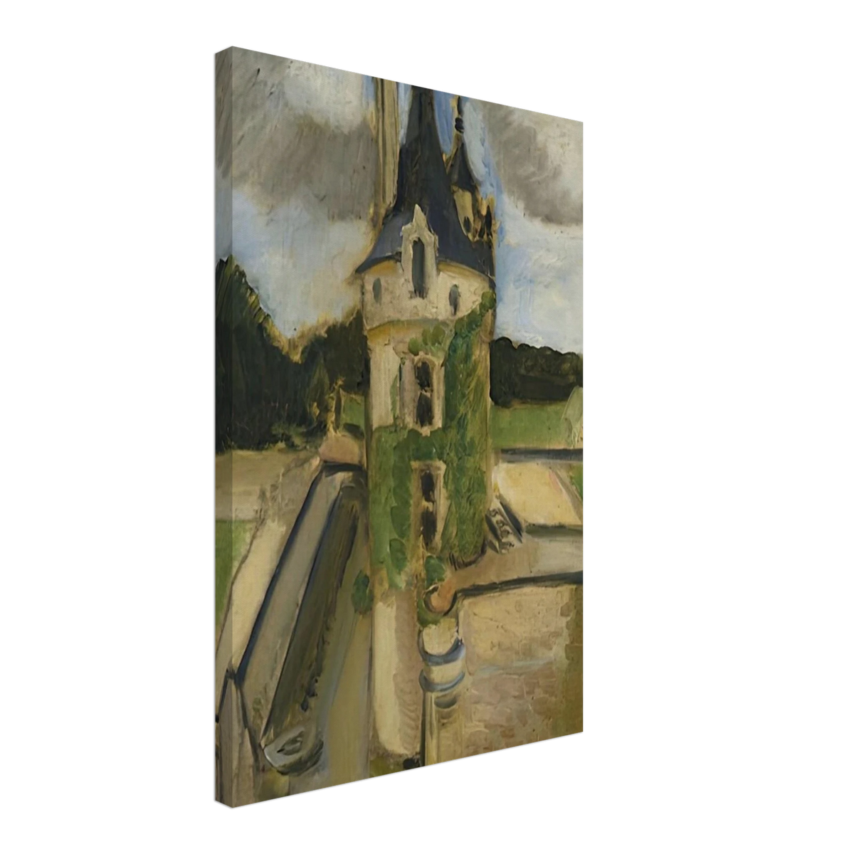 LLA TOUR DE CHENONCEAUX 1917 Canvas | Henri Matisse Canvas | Henri Matisse Print