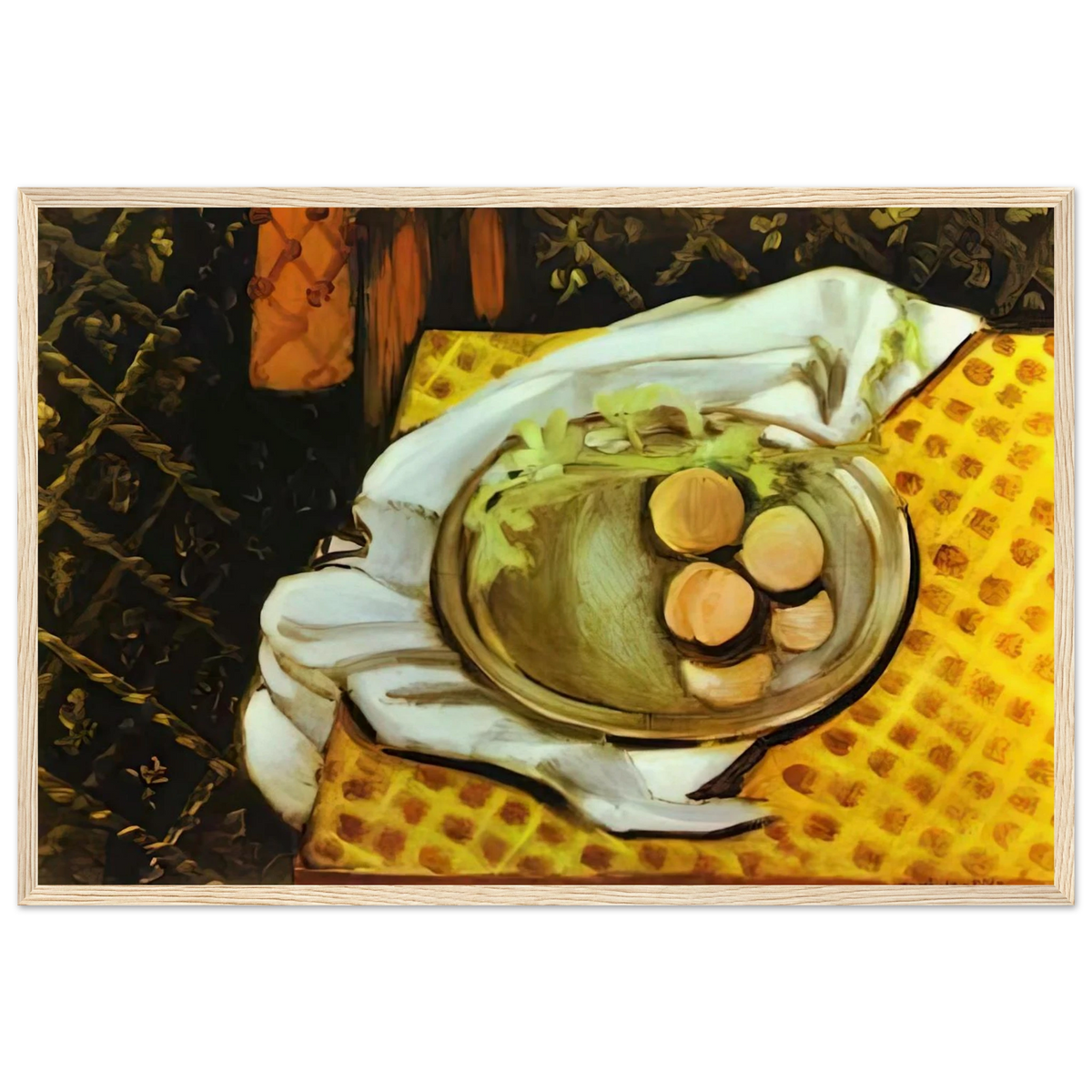 PEACHES 1920 Framed Poster | Henri Matisse Framed Prints Wall Art | Henri Matisse Print