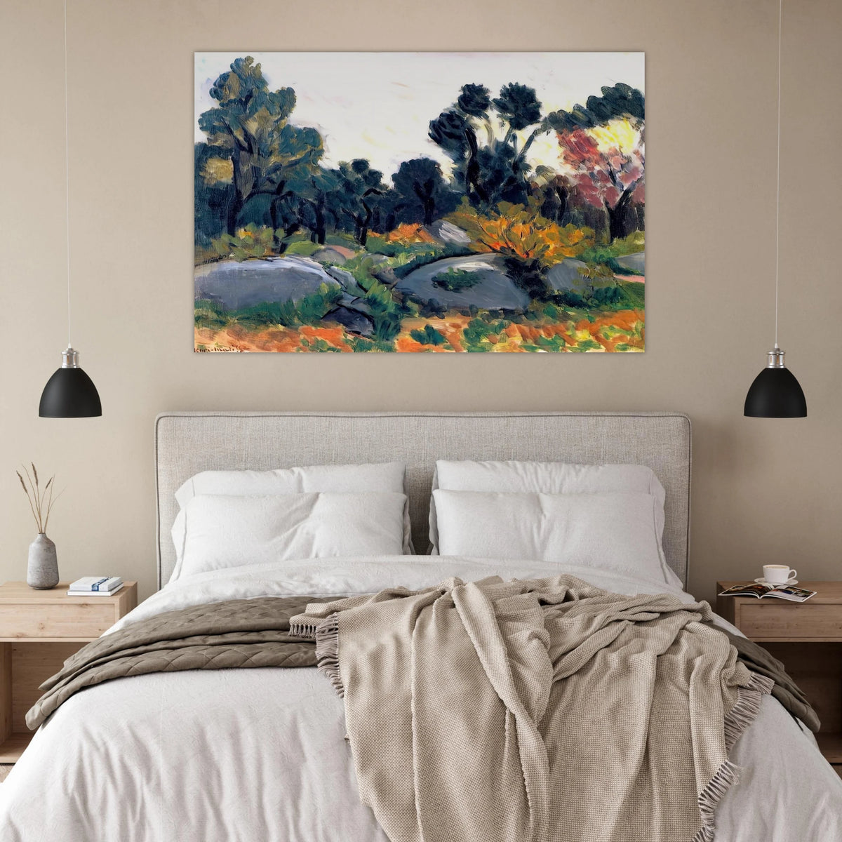ROCKS IN THE VALLEE DU LOUP 1925 Poster | Henri Matisse Poster | Henri Matisse Print