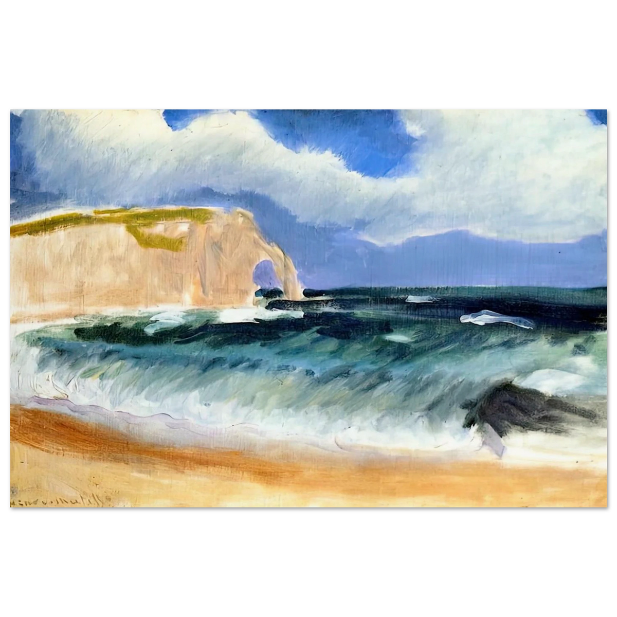 GALE AT ETRETAT 1920 Poster | Henri Matisse Poster | Henri Matisse Print
