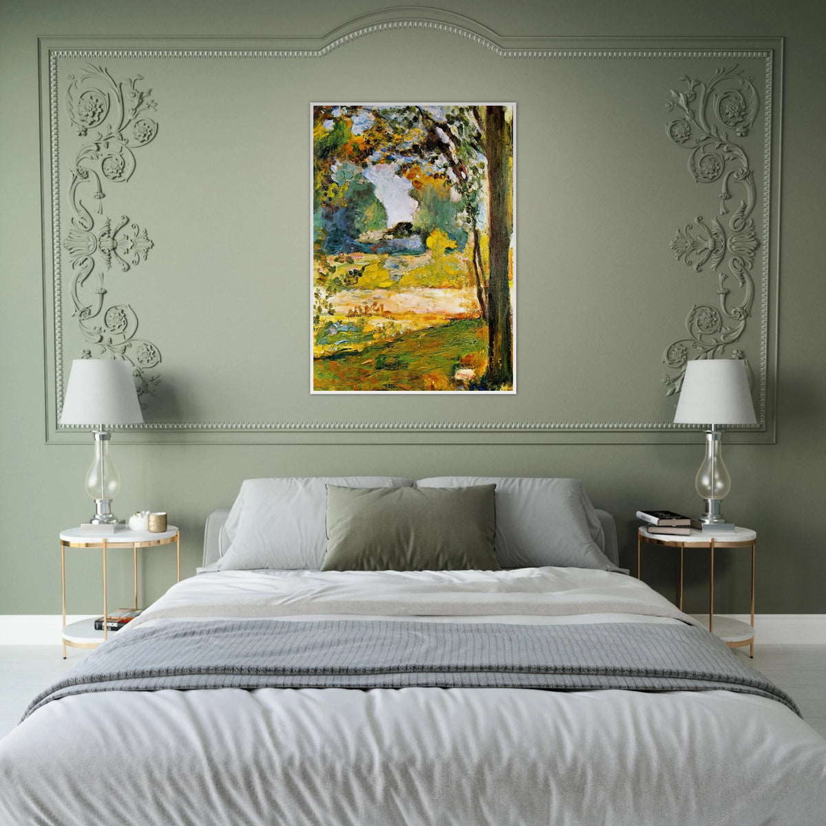 TOULOUSE LANDSCAPE 1898 Framed Poster | Henri Matisse Framed Prints Wall Art | Henri Matisse Print