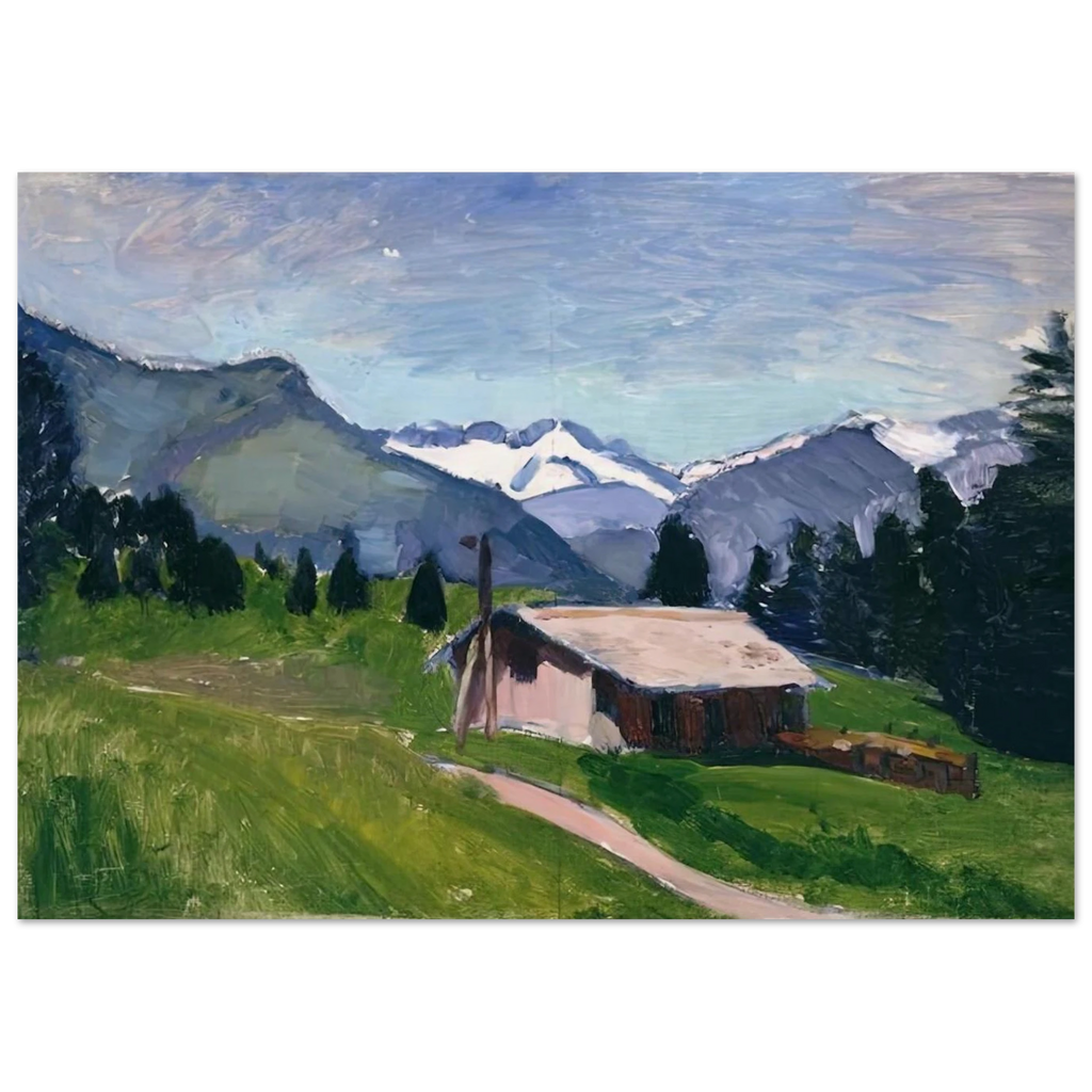 SAVOY ALPS 1901 Poster | Henri Matisse Poster | Henri Matisse Print