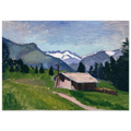 SAVOY ALPS 1901 Poster | Henri Matisse Poster | Henri Matisse Print