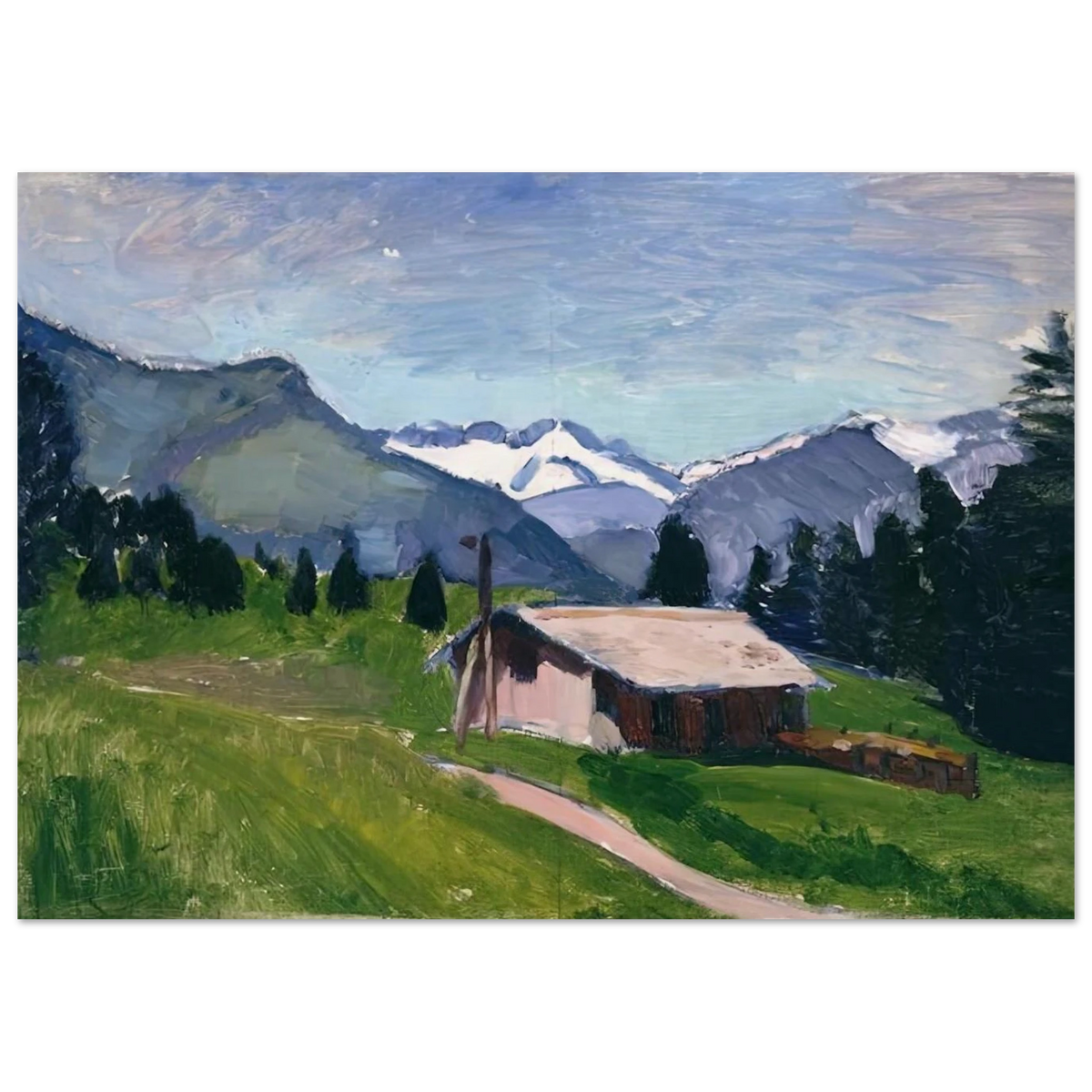 SAVOY ALPS 1901 Poster | Henri Matisse Poster | Henri Matisse Print