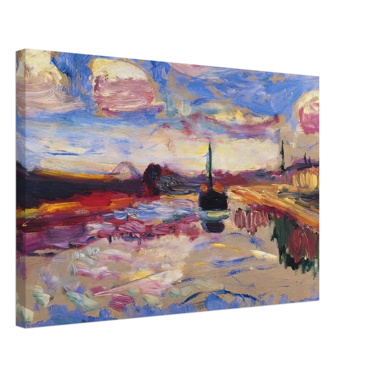 CANAL DU MIDI 1899 Canvas | Henri Matisse Canvas | Henri Matisse Print