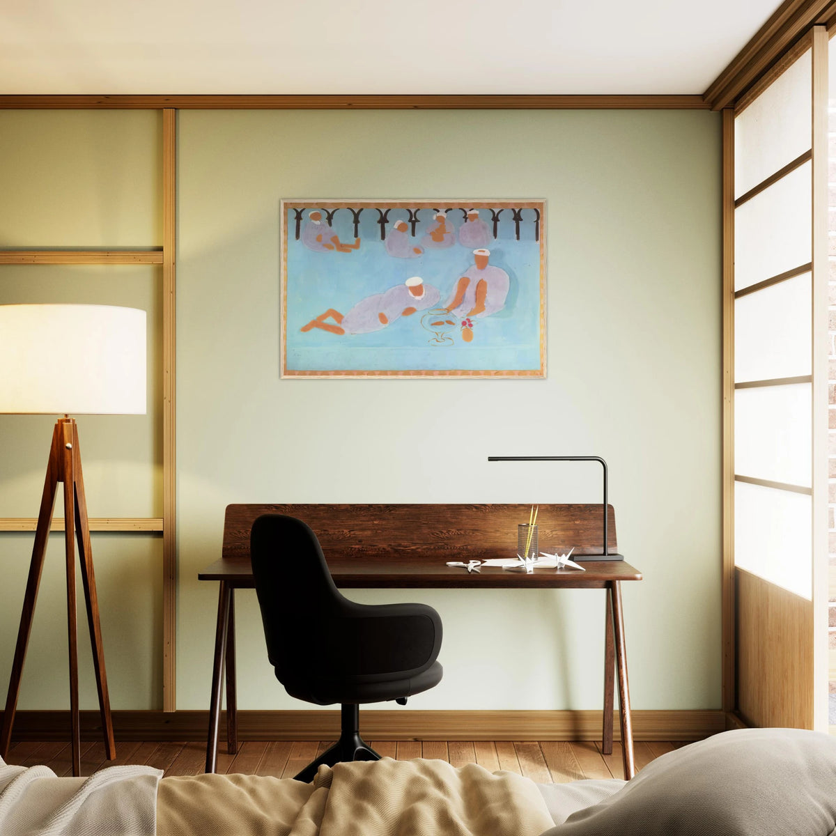 MOROCCAN CAF 1913 Framed Poster | Henri Matisse Framed Prints Wall Art | Henri Matisse Print