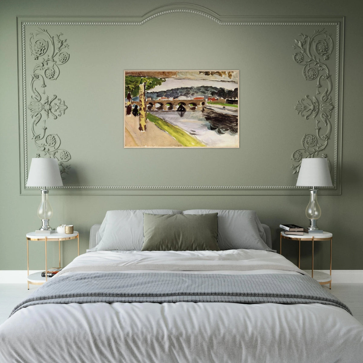 PARADE PLATANES 1917 Framed Poster | Henri Matisse Framed Prints Wall Art | Henri Matisse Print