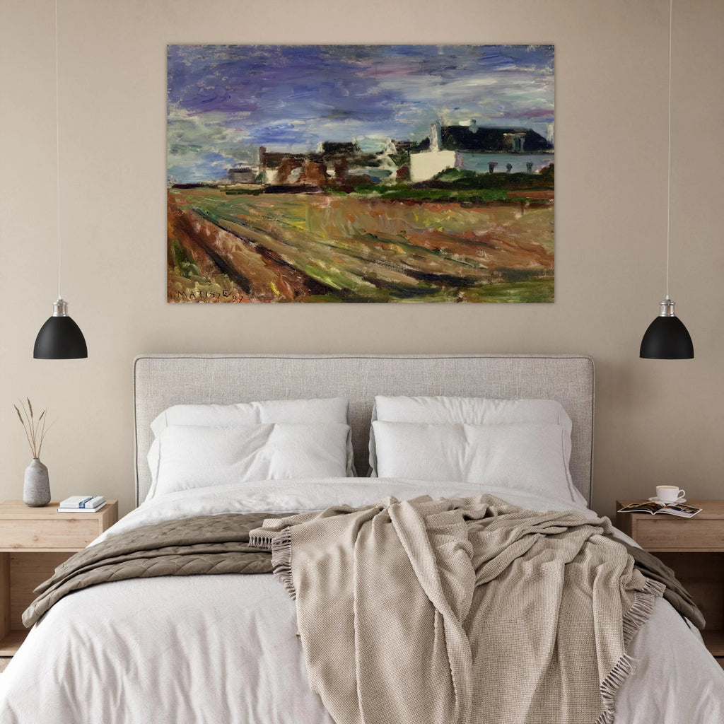 FARMS IN BRITTANY BELLE ILE 1897 Poster | Henri Matisse Poster | Henri Matisse Print