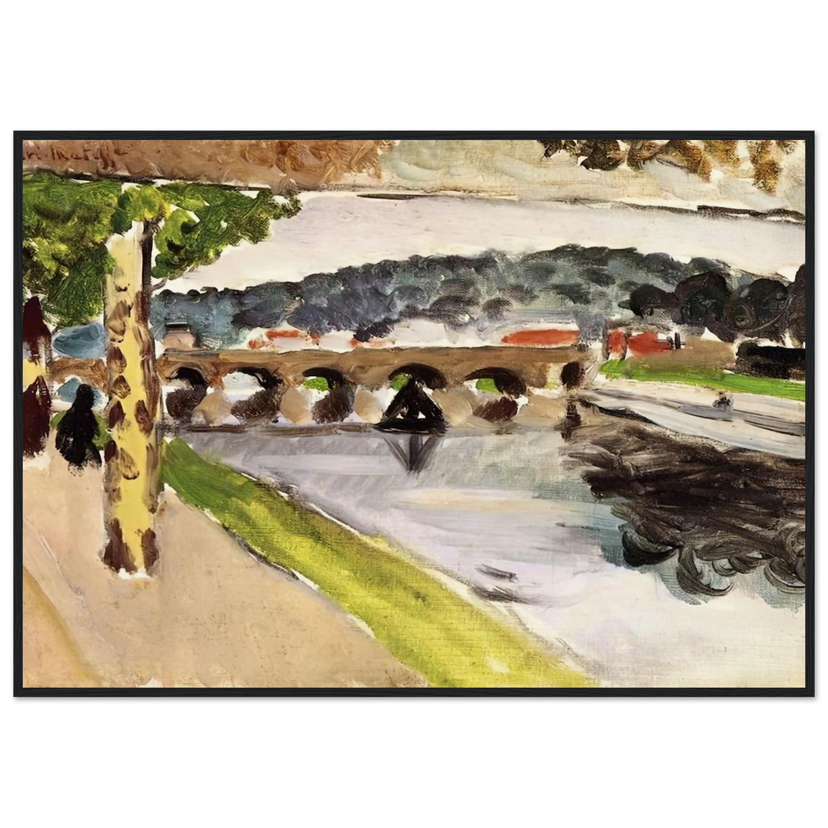 PARADE PLATANES 1917 Framed Poster | Henri Matisse Framed Prints Wall Art | Henri Matisse Print