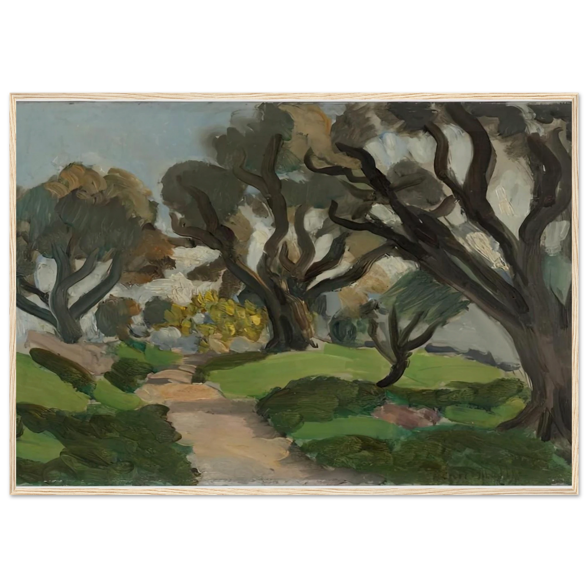 LANDSCAPE 1918 Framed Poster | Henri Matisse Framed Prints Wall Art | Henri Matisse Print