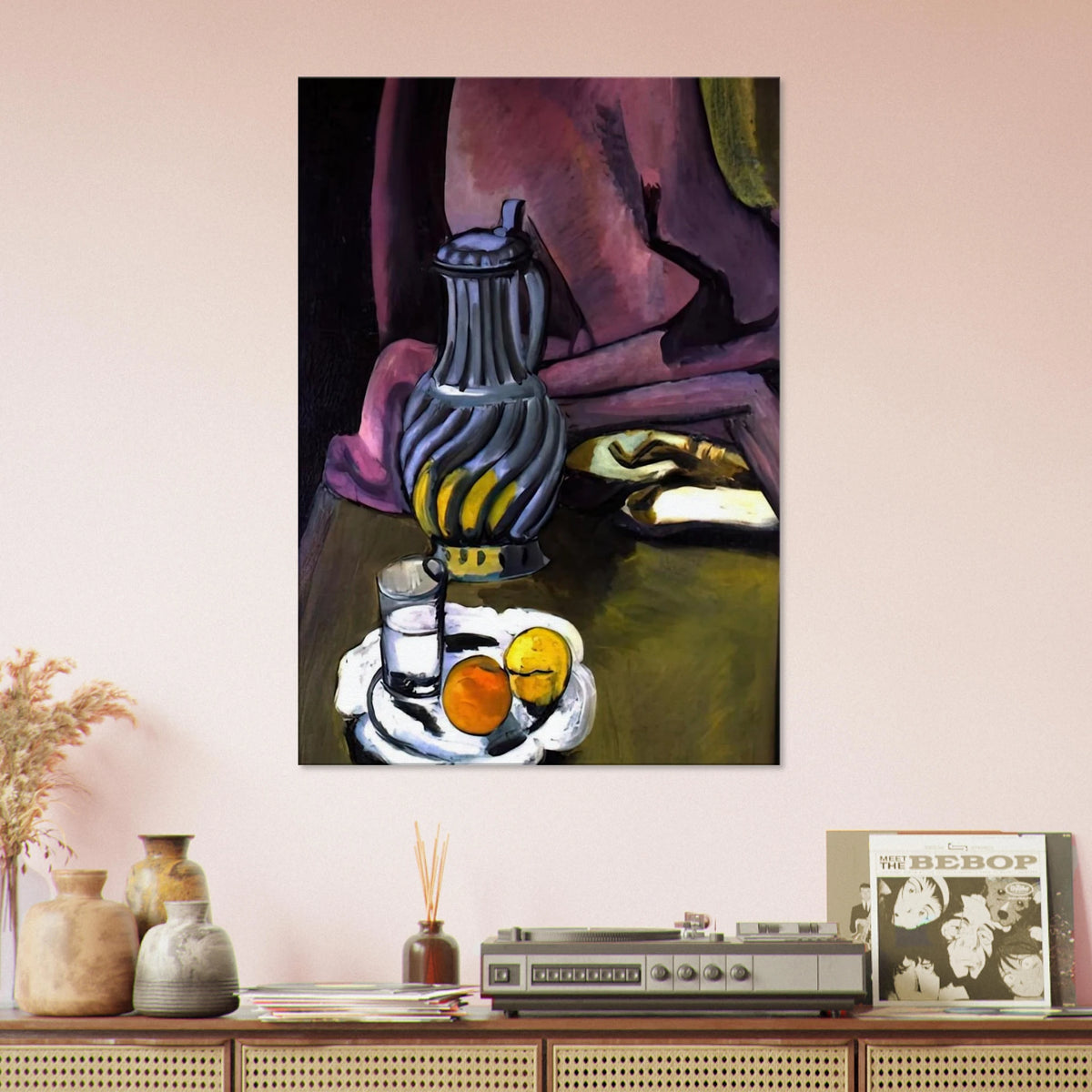 THE PEWTER JUG 1917 Canvas | Henri Matisse Canvas | Henri Matisse Print