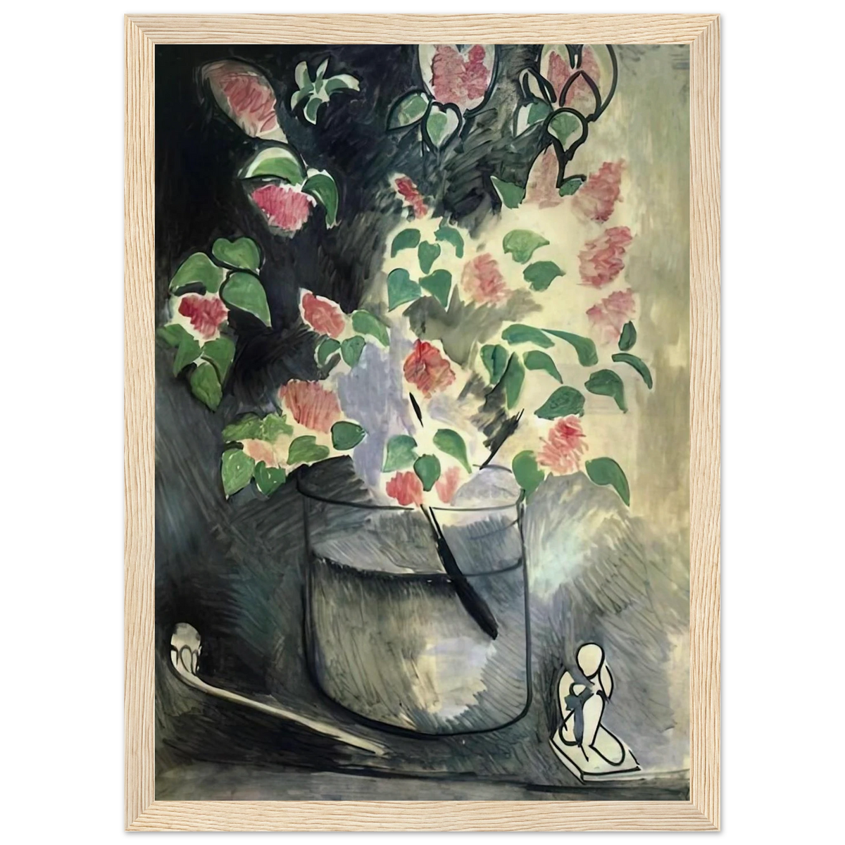 BRANCH OF LILLACS 1914 Framed Poster | Henri Matisse Framed Prints Wall Art | Henri Matisse Print