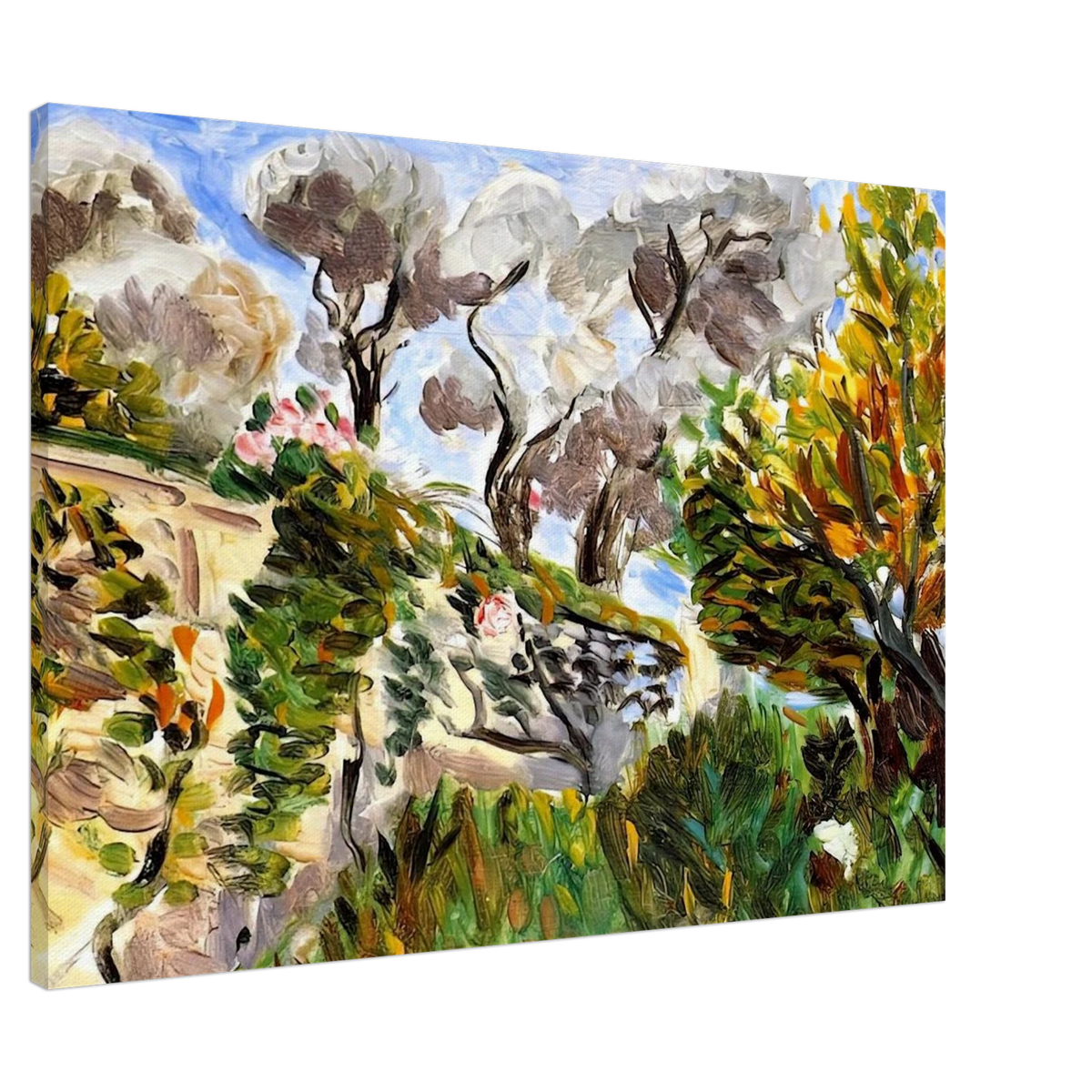OLIVE TREES RENOIR S GARDEN IN CAGNES 1917 Canvas | Henri Matisse Canvas | Henri Matisse Print